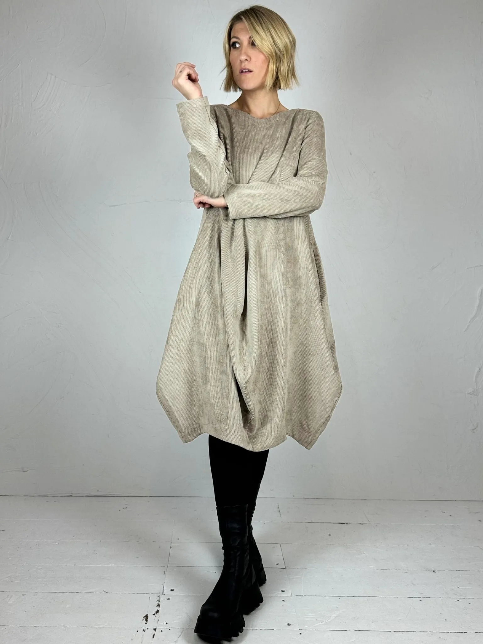 Nature Istorija Corduroy Dress - 2 Colours
