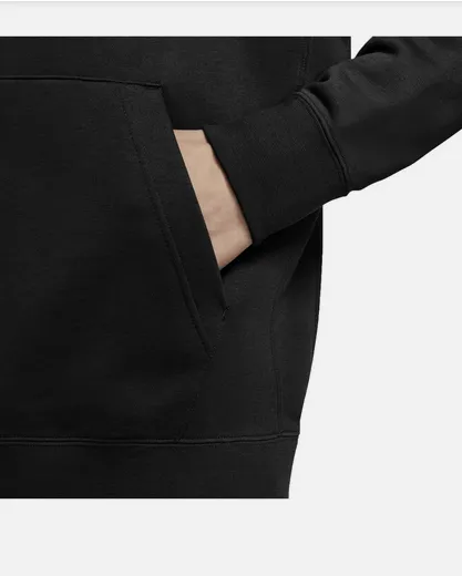 Nike Felpa con cappuccio da uomo con tasca a marsupio Sportswear Club CZ7857 010 nero