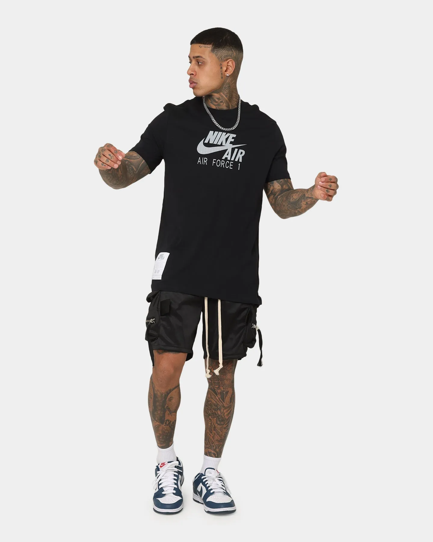 Nike Nike Sportswear AF1 HBR T-Shirt Black