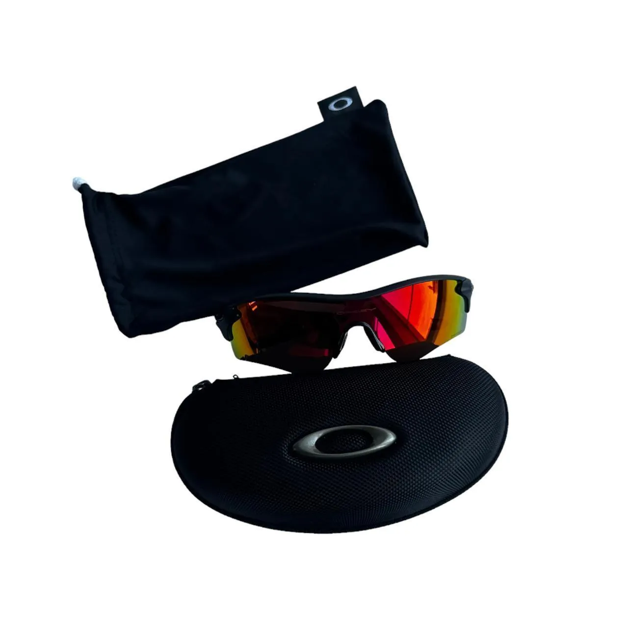 Oakley RADARLOCK radar lock sports sunglasses Red BLACK