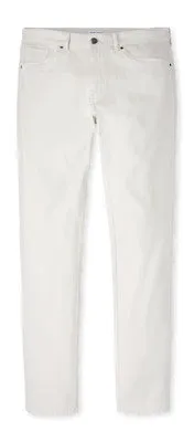 Peter Millar Signature Sateen Five-Pocket Pant In Stone