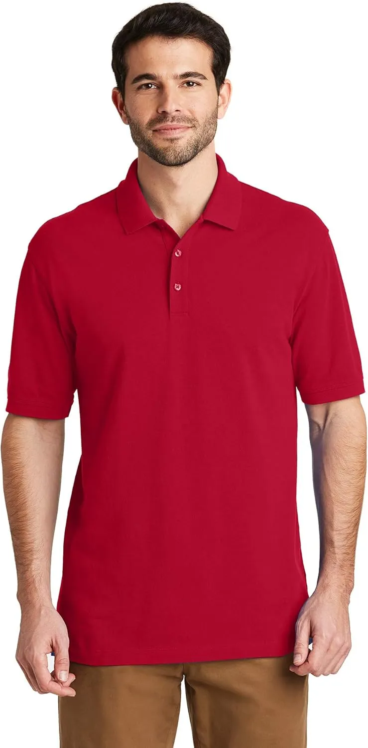 Port Authority EZCotton Long Sleeve Polo