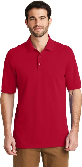Port Authority EZCotton Long Sleeve Polo