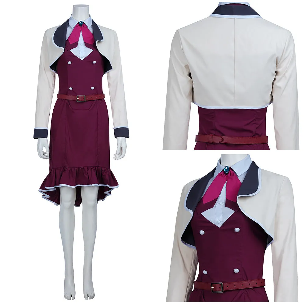 Princess Project Erika Ikusa Women Dress Outfit Halloween Carnival Uniform Suit Cosplay Costume