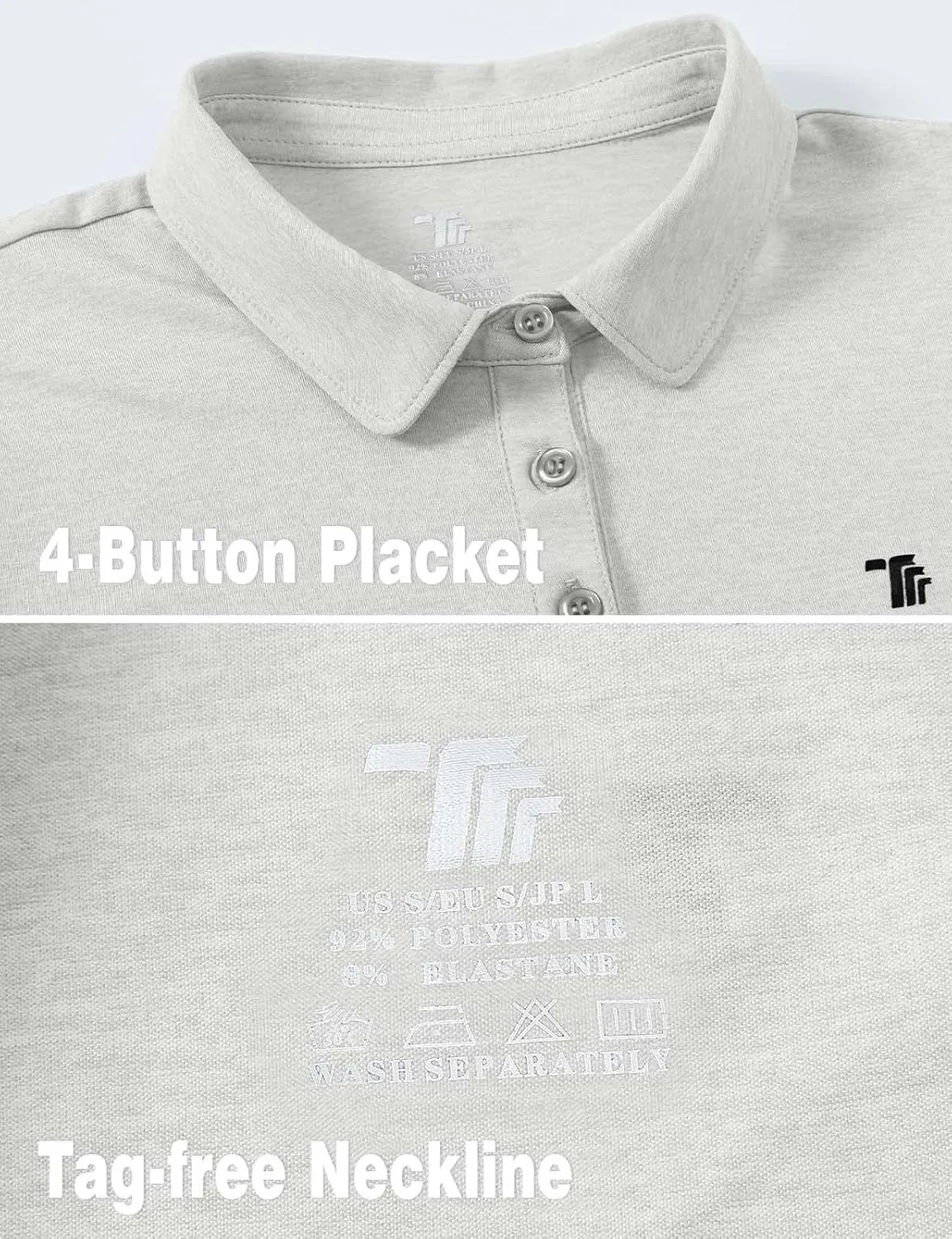 Rdruko Women's Golf Polo Shirts Short Sleeve Dry Fit Moisture Wicking Tennis Sports Casual Collared T Shirts