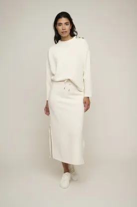 Rino&Pelle SANDY MIDI LENGTH SKIRT WITH SLITS