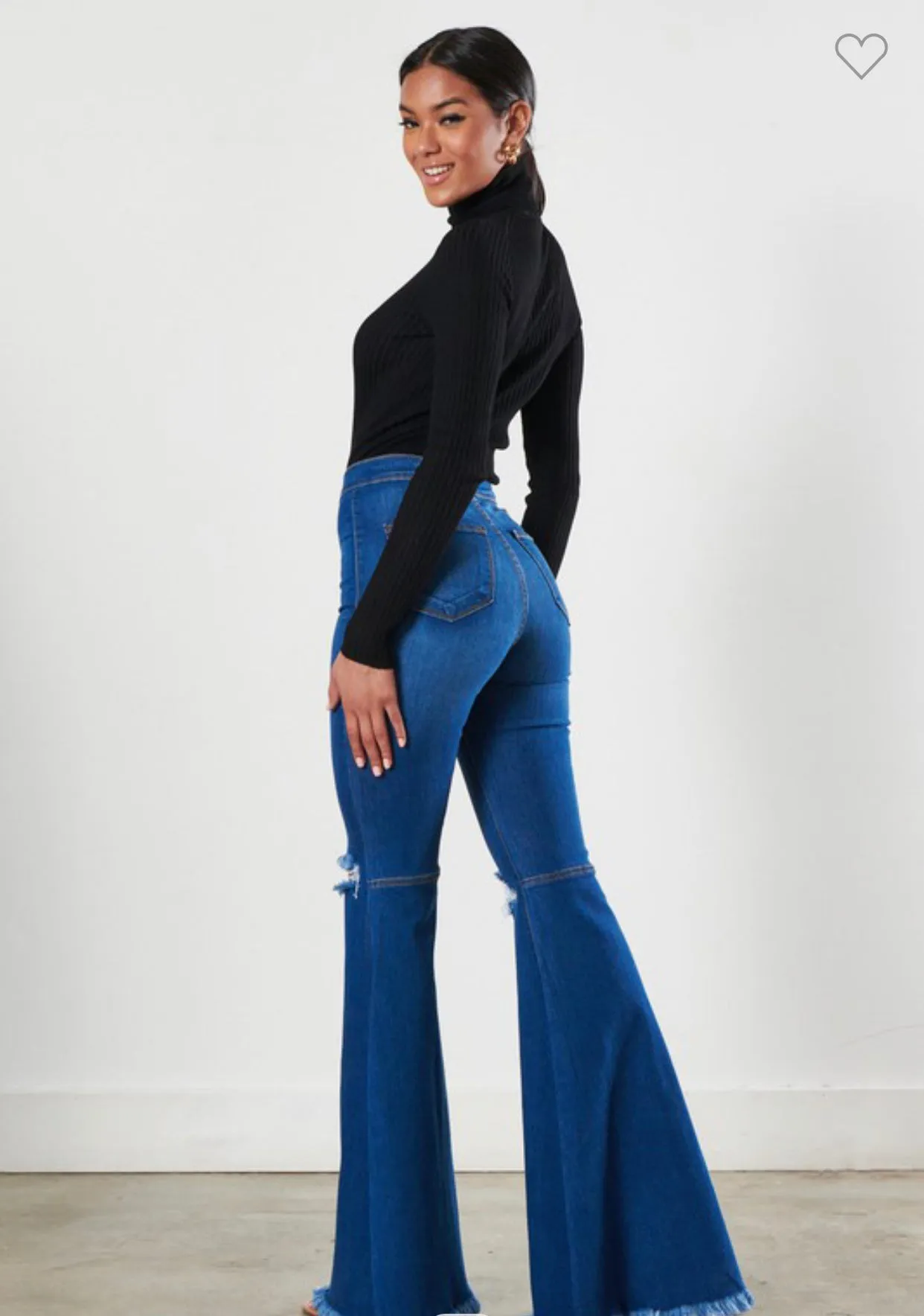 Ripped Plus Bellbottoms