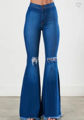 Ripped Plus Bellbottoms