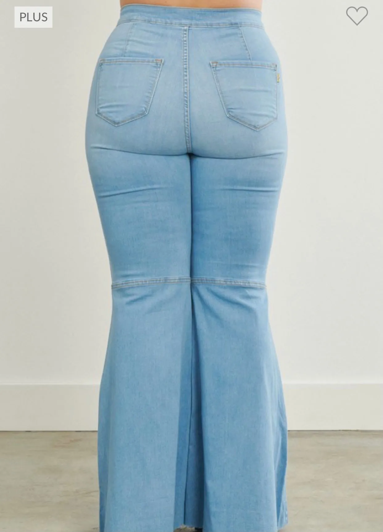 Ripped Plus Bellbottoms