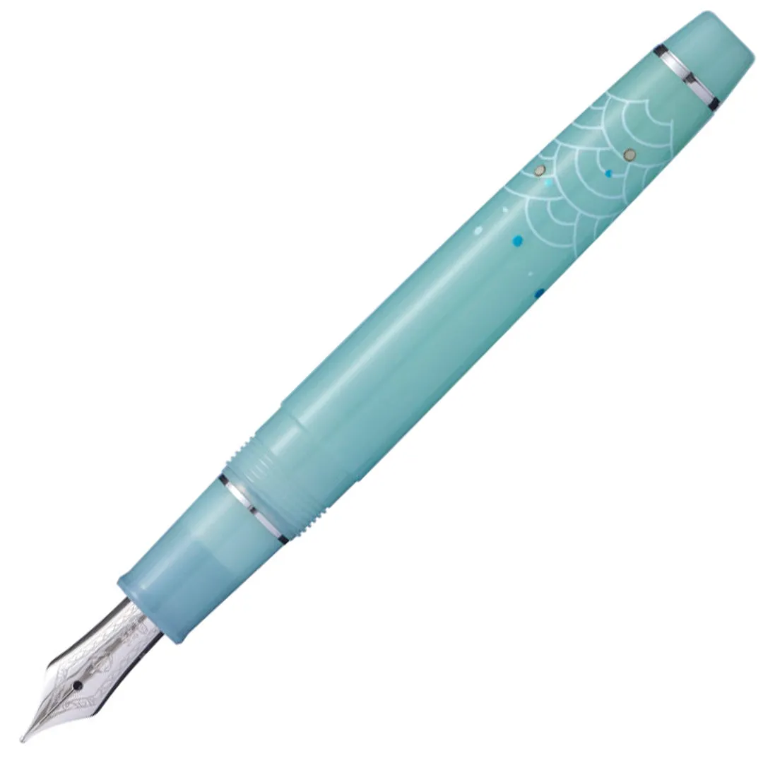 Sailor Professional Gear Slim Fountain Pen Princess Raden Koto 14K Nib Gift Set