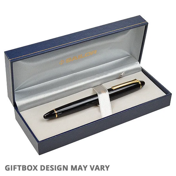 Sailor Professional Gear Slim (Sapporo) Fountain Pen White with Gold Trim