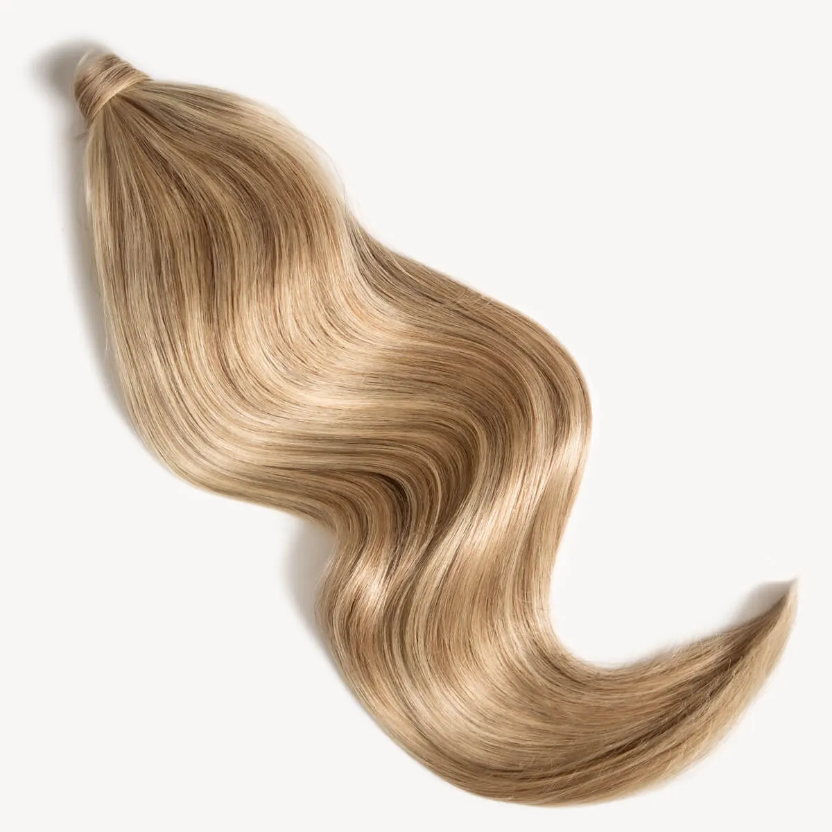 Sandy Blonde Highlighted, 24" Clip-in Ponytail Hair Extensions, F10/613 | 200g