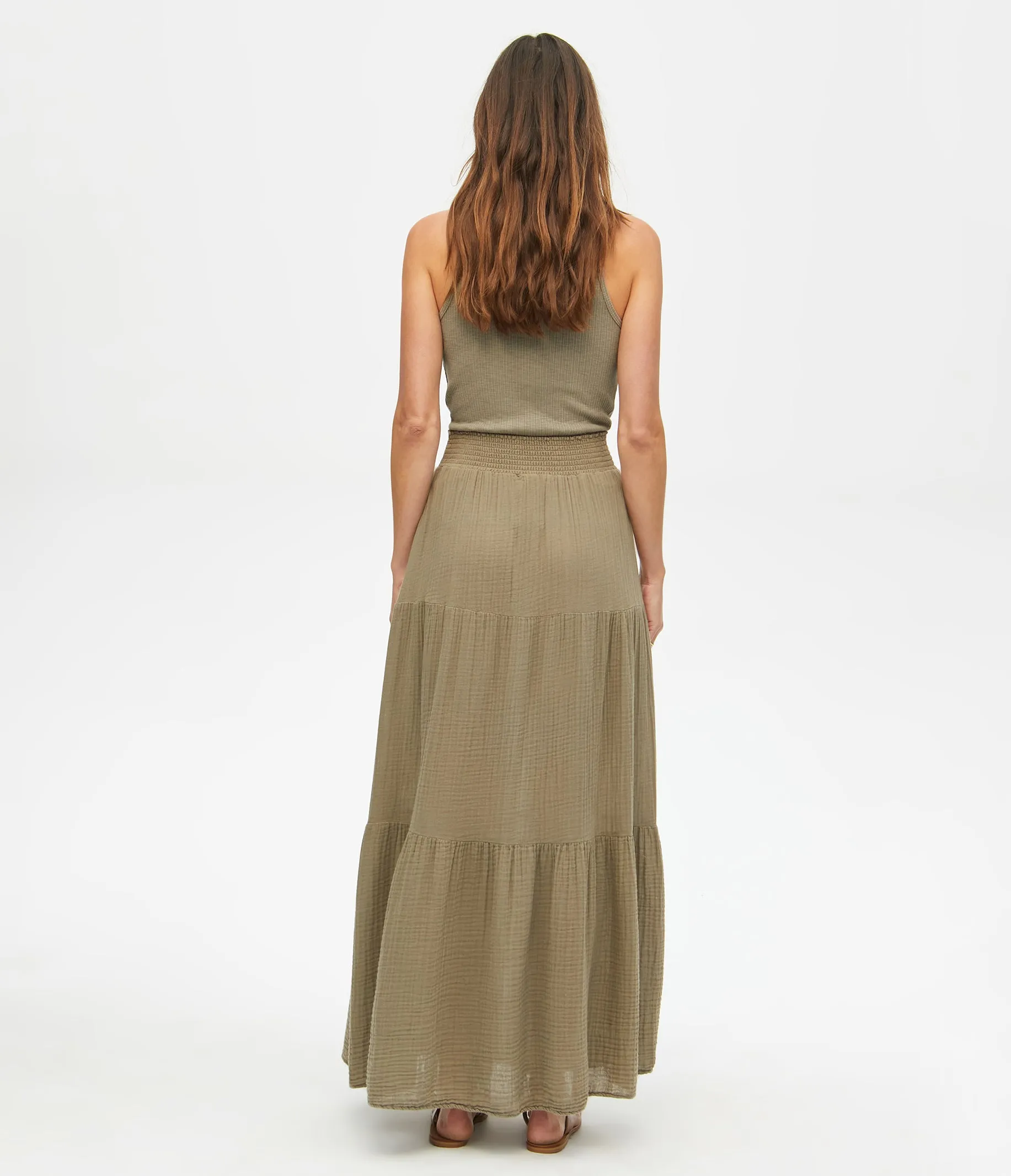 Sandy Gauze Skirt