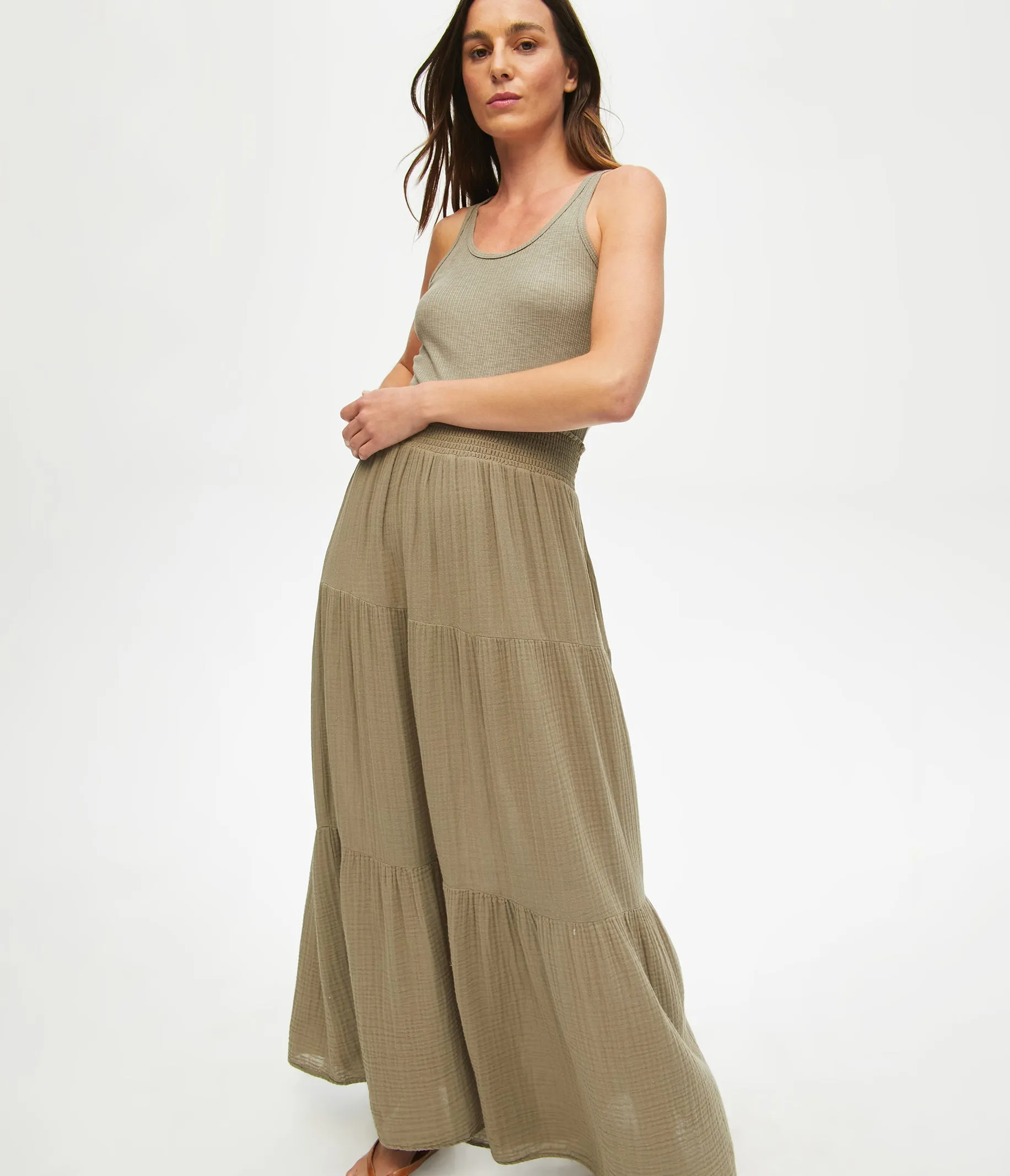 Sandy Gauze Skirt