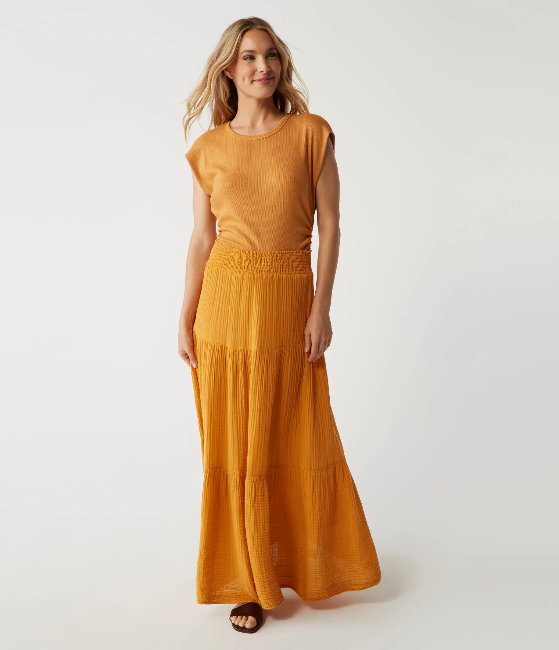 Sandy Gauze Skirt