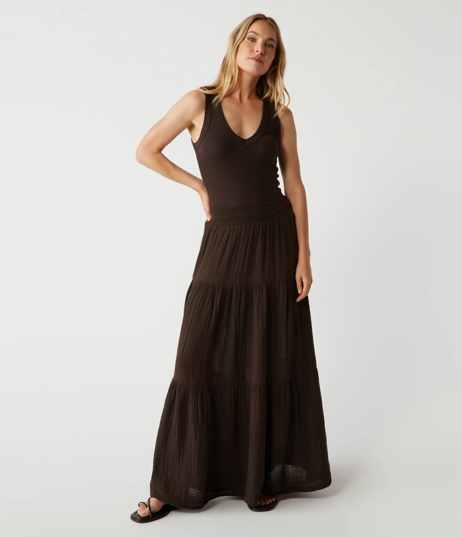 Sandy Gauze Skirt