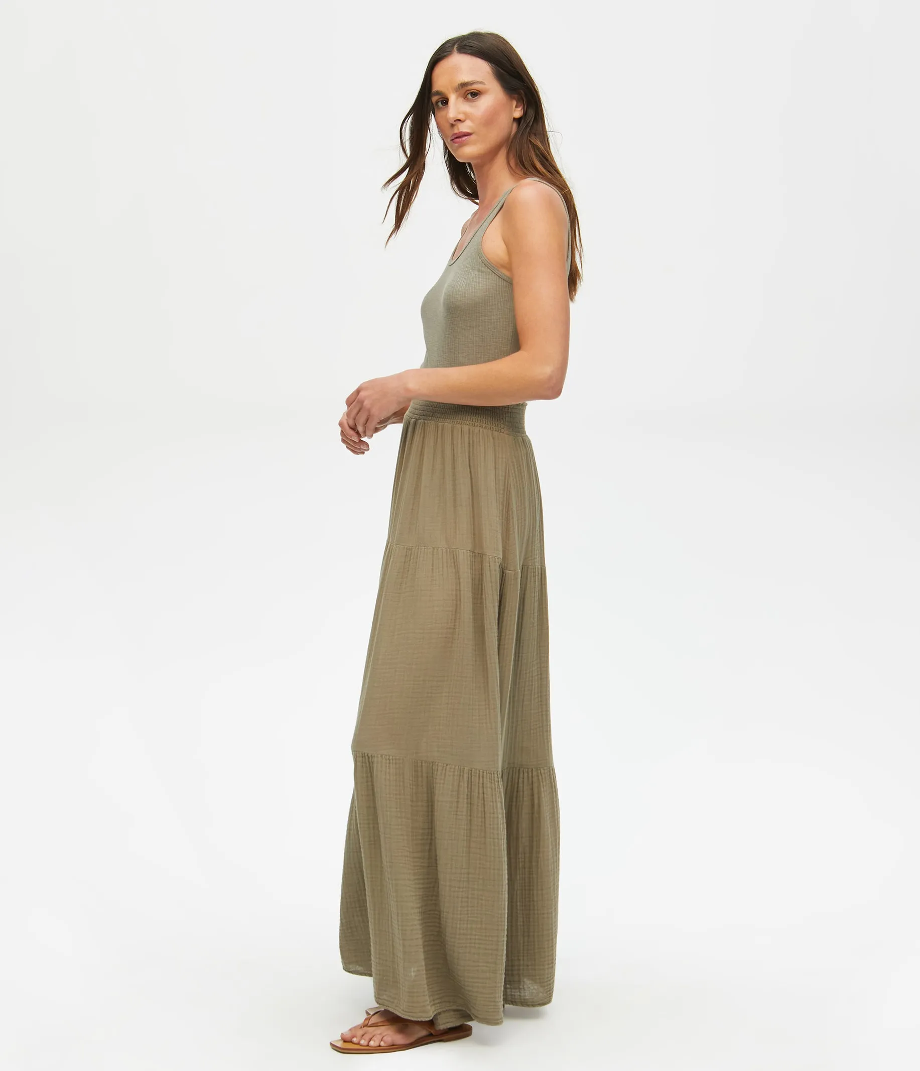 Sandy Gauze Skirt