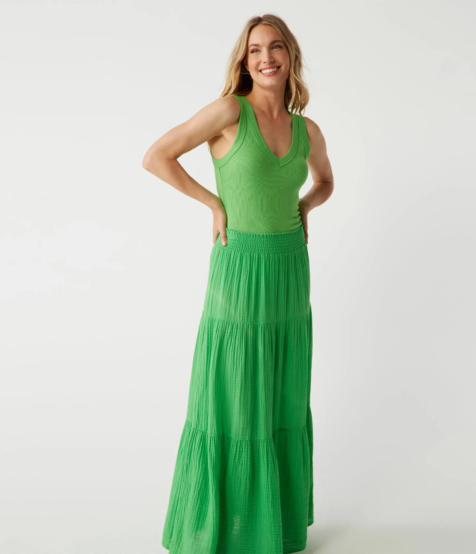 Sandy Gauze Skirt