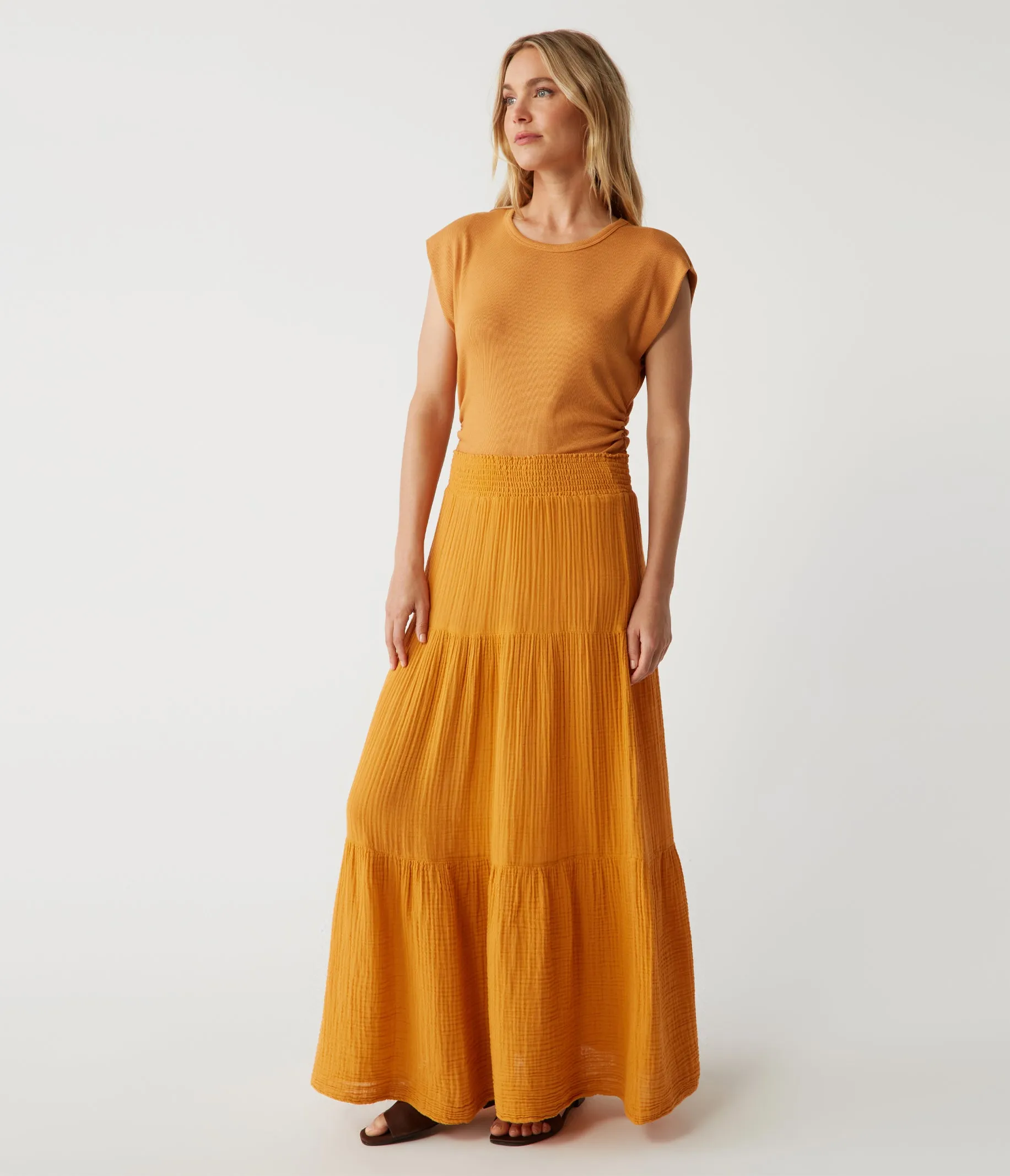 Sandy Gauze Skirt