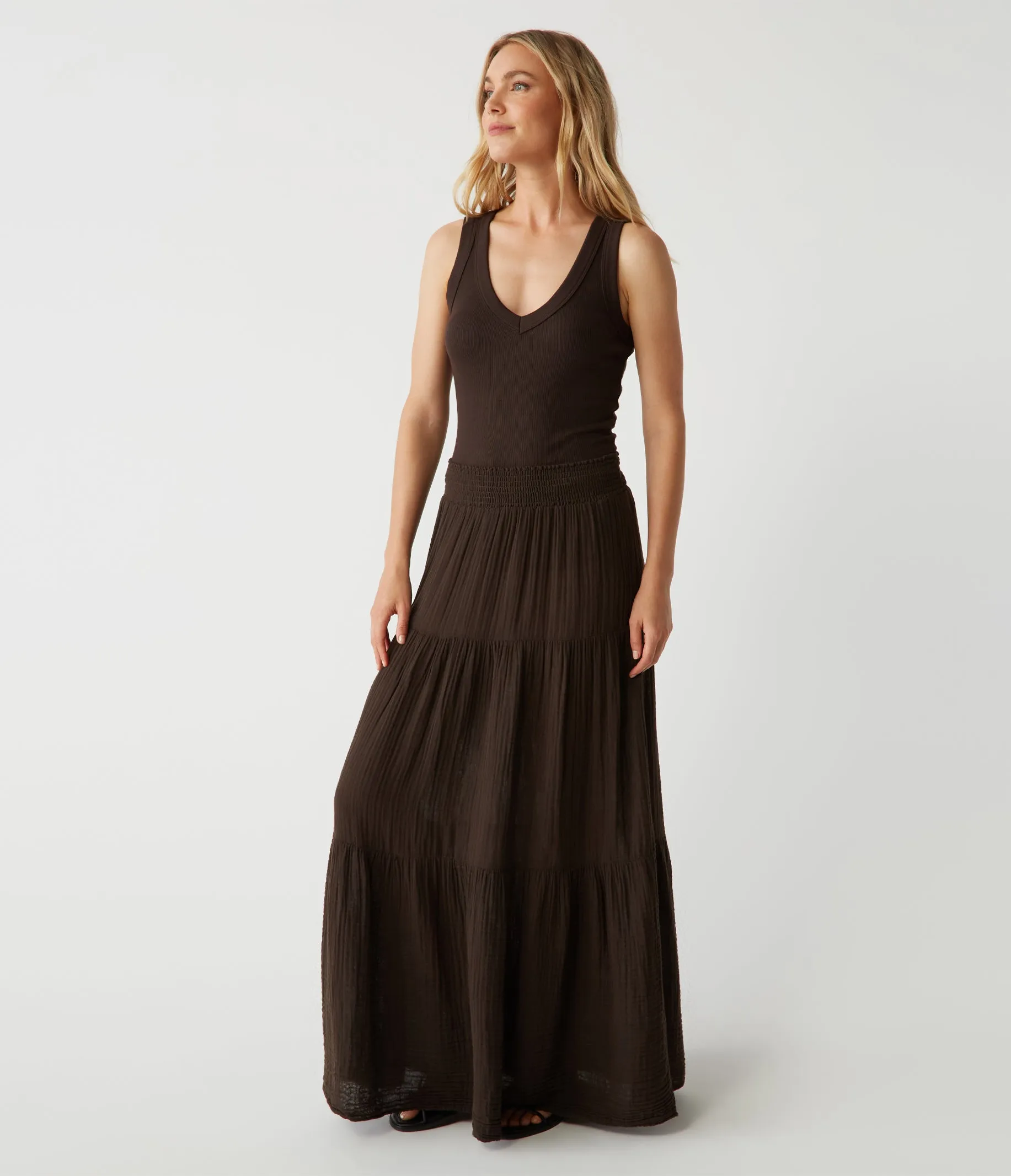 Sandy Gauze Skirt