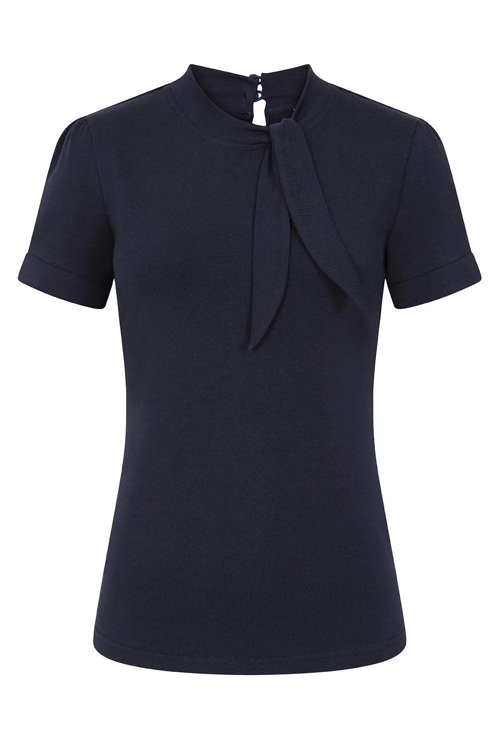 Sandy Loves Danny top in Navy by Banned