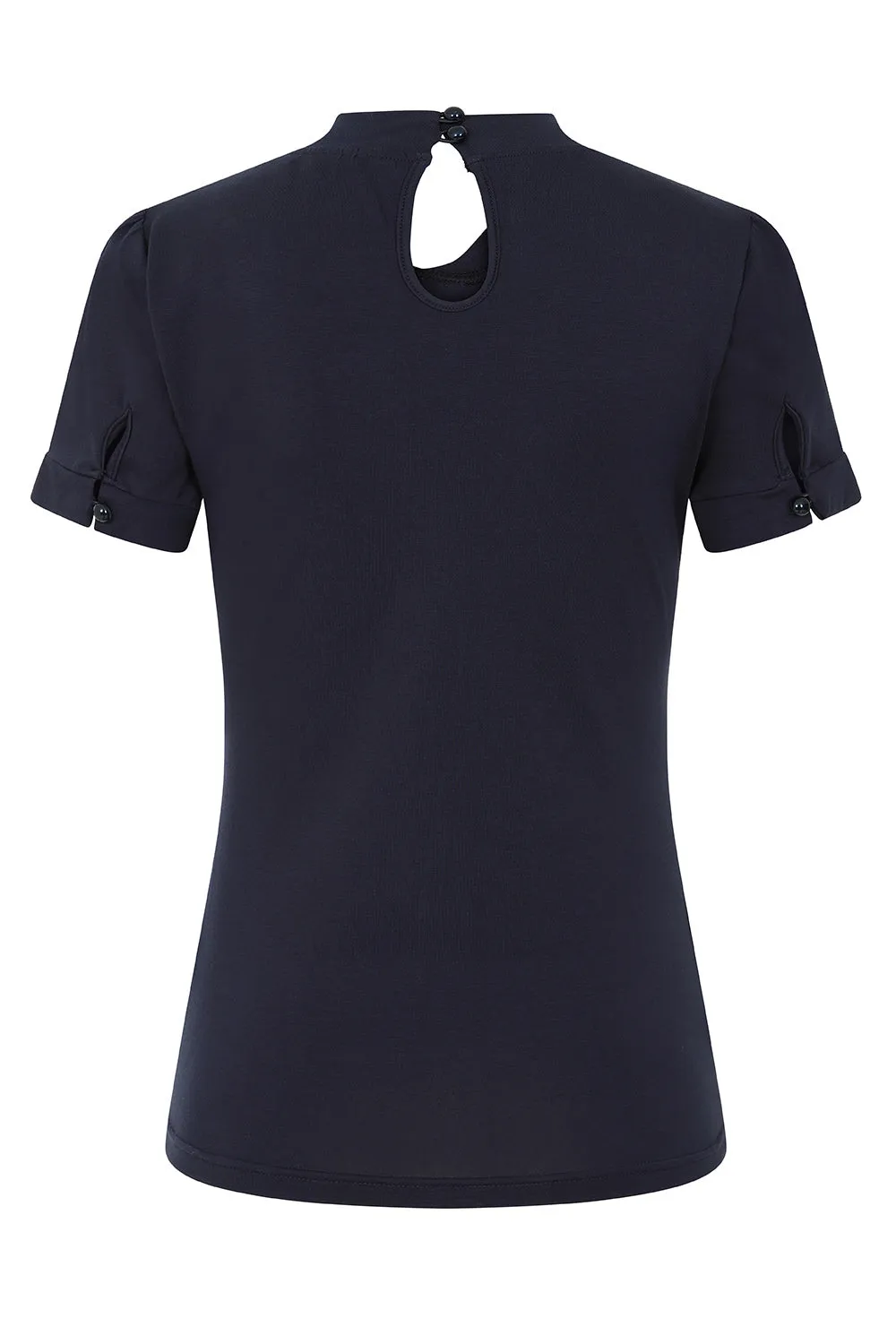 Sandy Loves Danny top in Navy by Banned