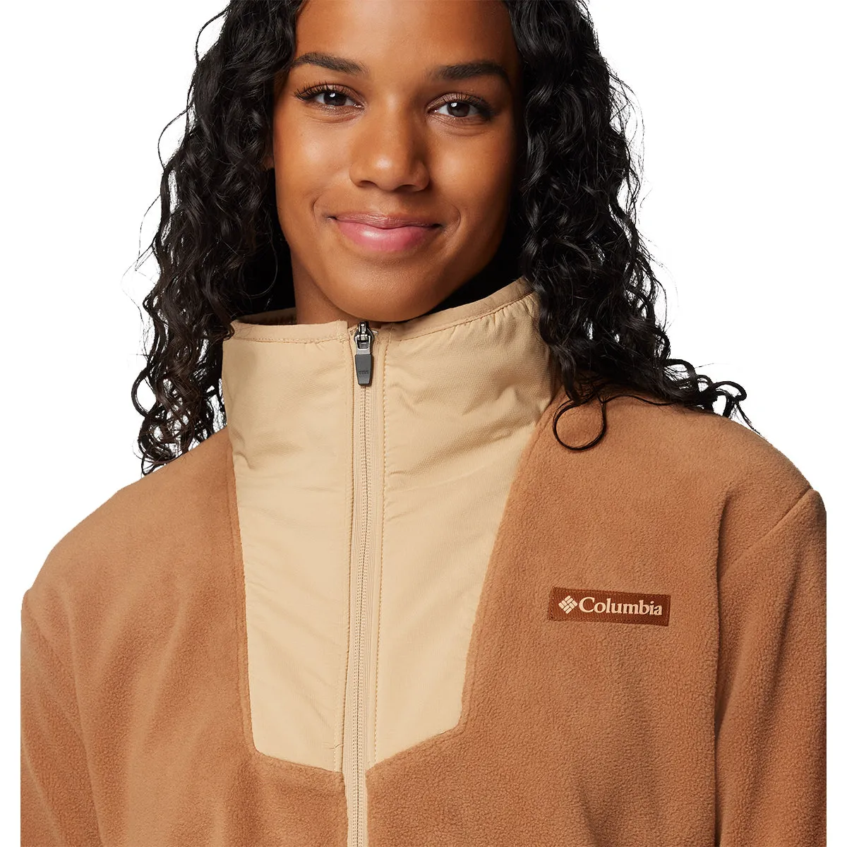 Sequoia Grove™ Full Zip Fleece - Camel Brown