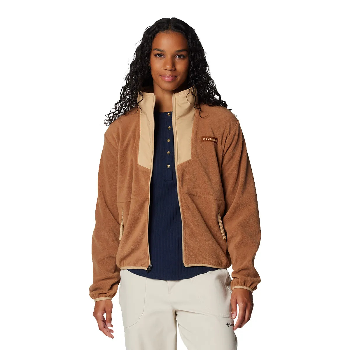 Sequoia Grove™ Full Zip Fleece - Camel Brown