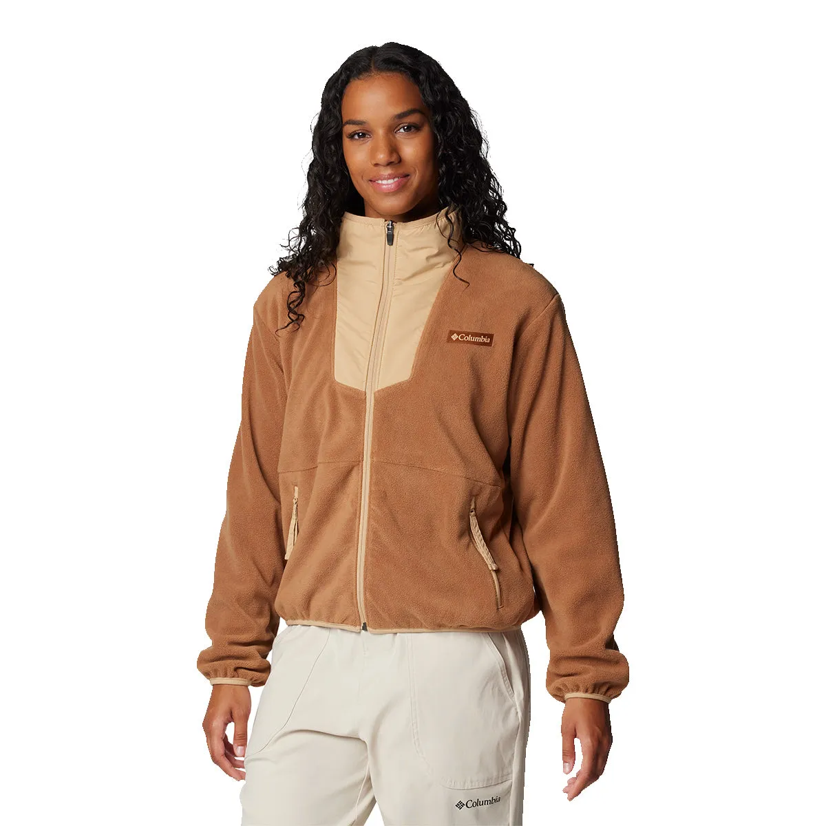 Sequoia Grove™ Full Zip Fleece - Camel Brown