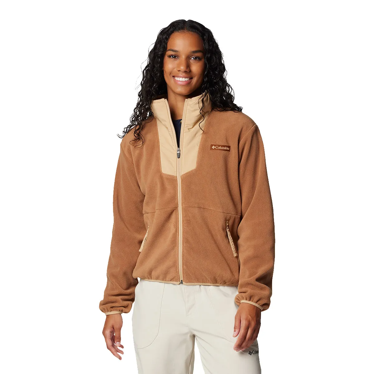 Sequoia Grove™ Full Zip Fleece - Camel Brown