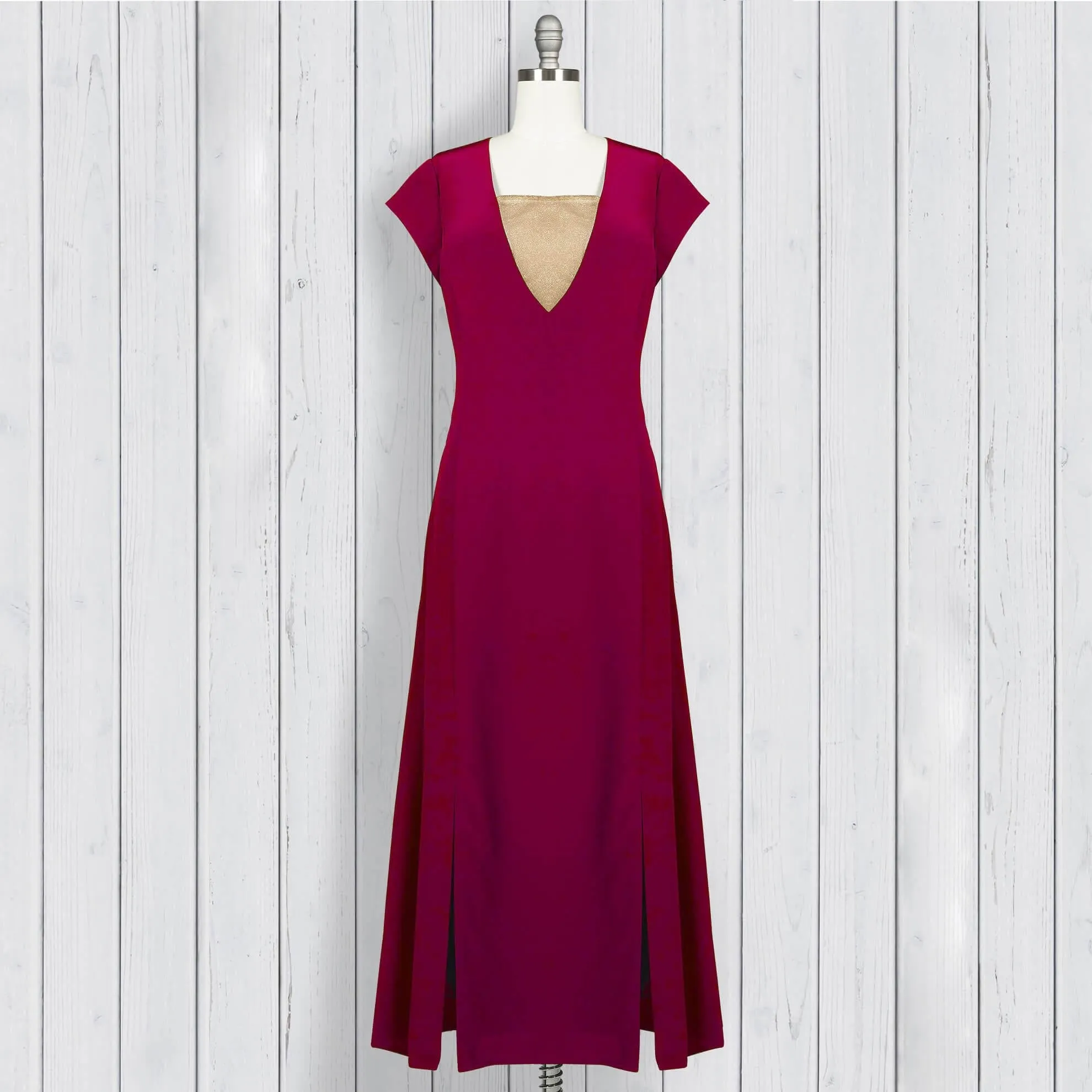 Silk Crepe de Chine Dress
