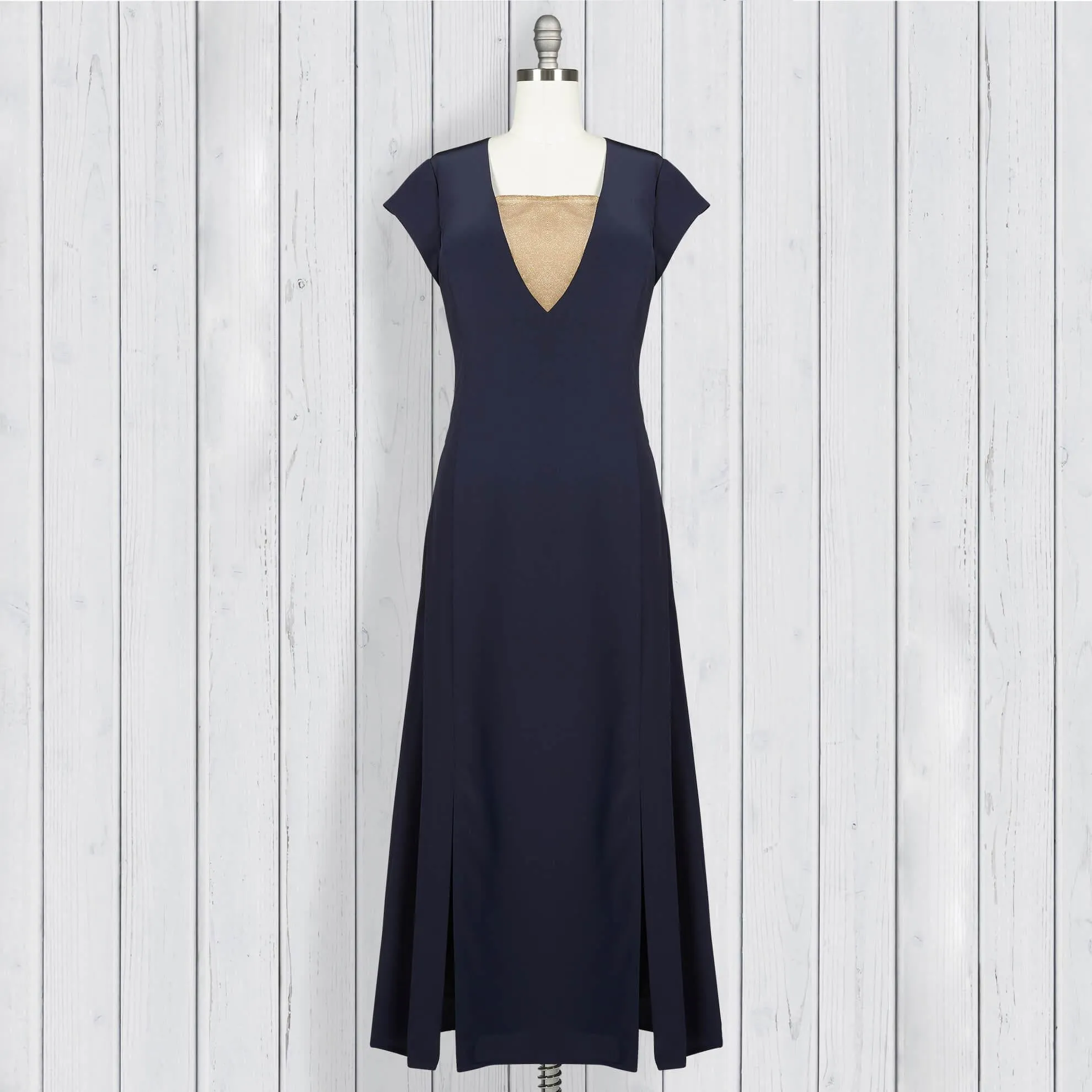 Silk Crepe de Chine Dress
