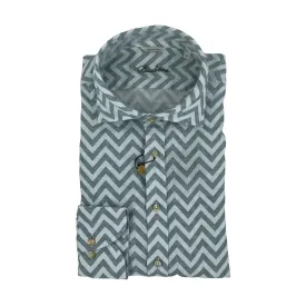 Stenstroms Linen Abstract Sportshirt