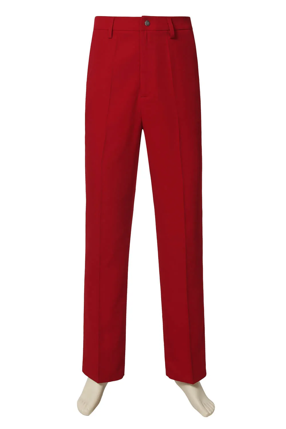 The Joker Clown Red Suit Outfit Uniform Cosplay Costume Men Halloween 2019