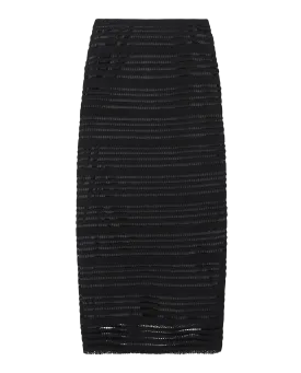 The Pedestal Skirt. -- Black