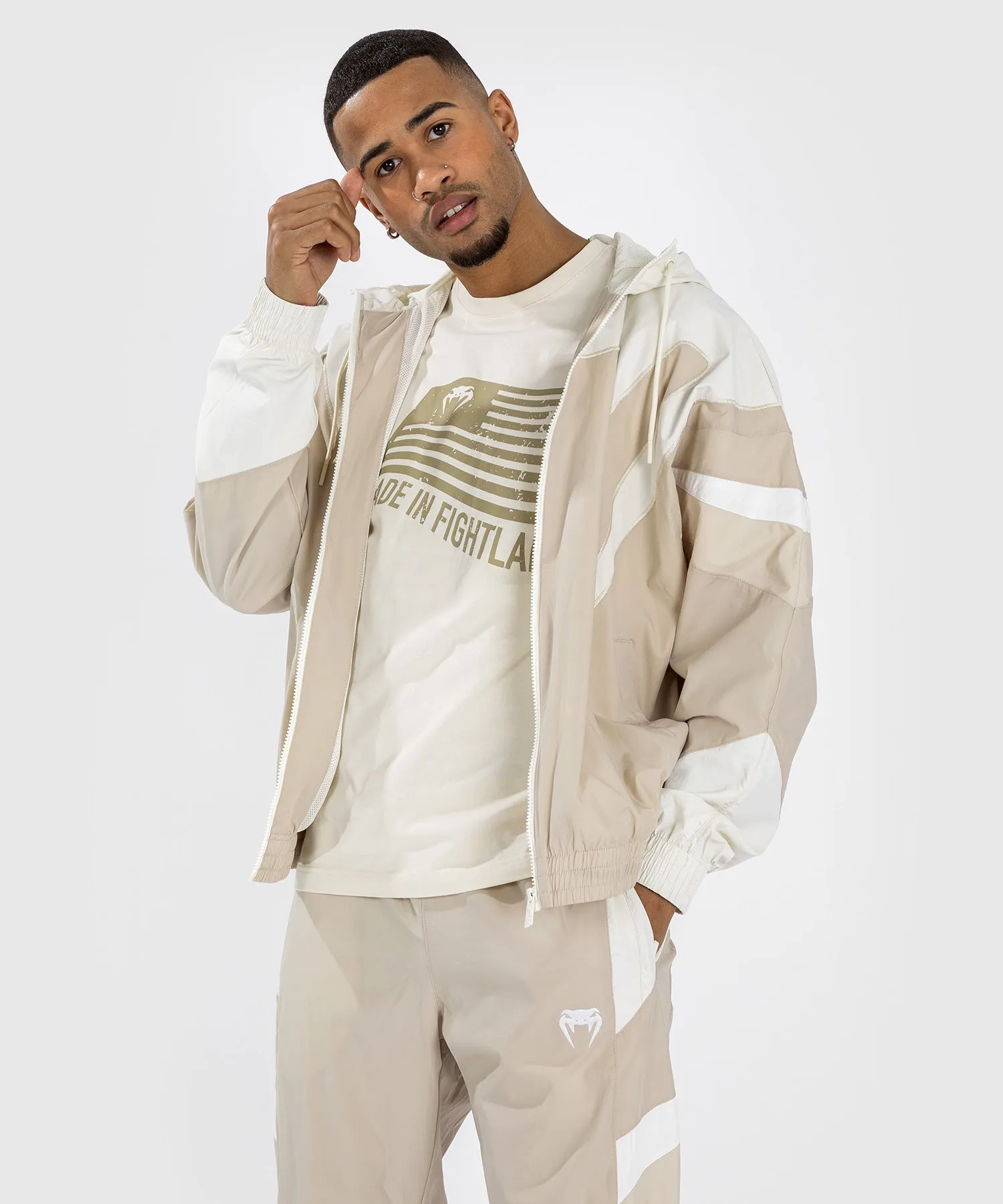 Venum Attack 90 Premium Beige Tracksuit Jacket