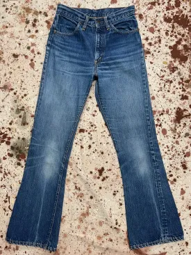 Vintage USA Levi's "E" Orange Tab Single Stitch Superwash Bellbottoms (JYJ0924-274)