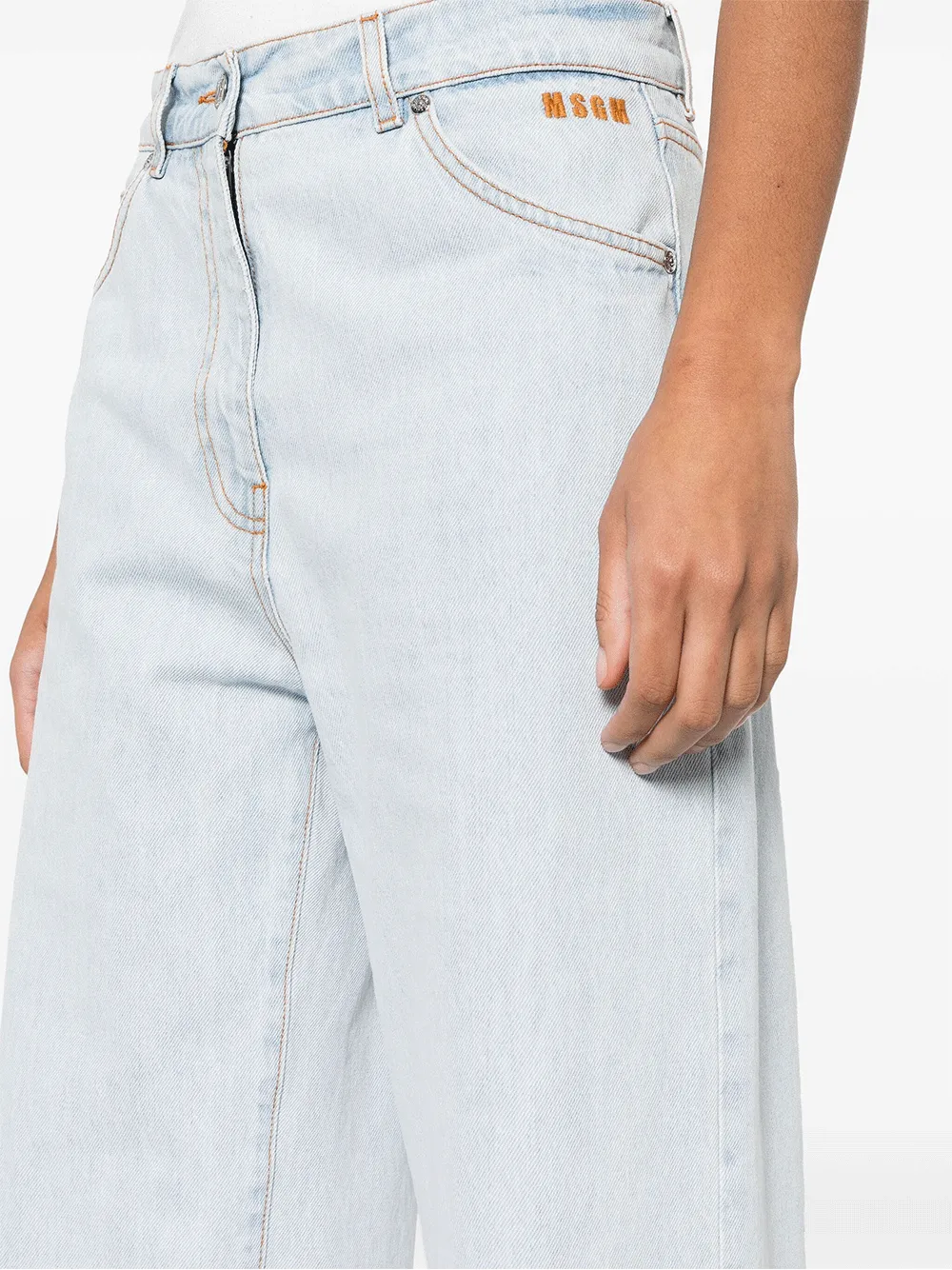 Wide Leg Long Jeans