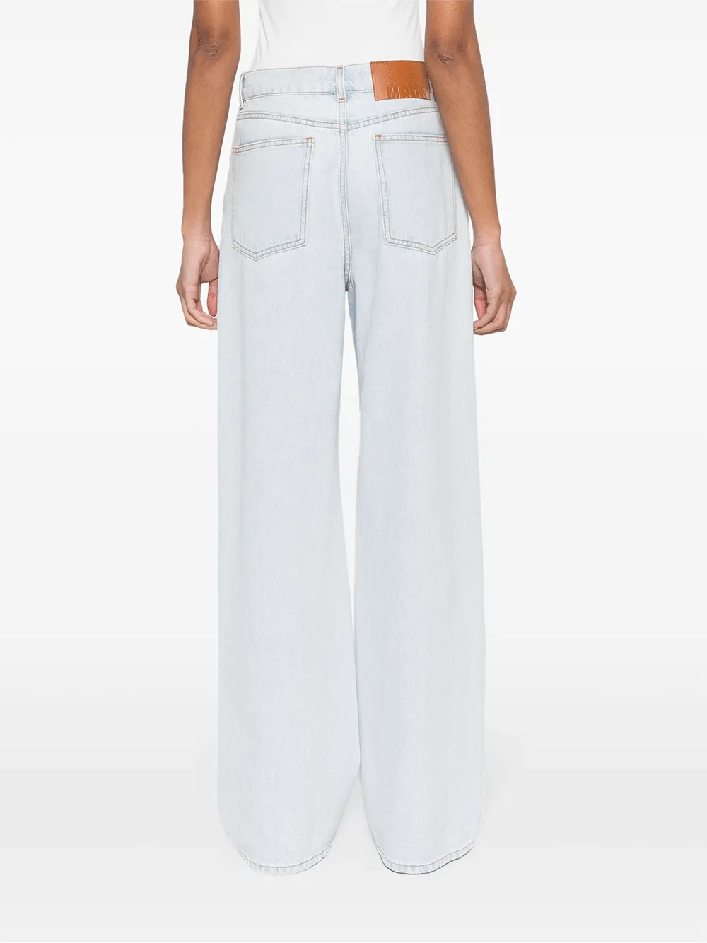 Wide Leg Long Jeans