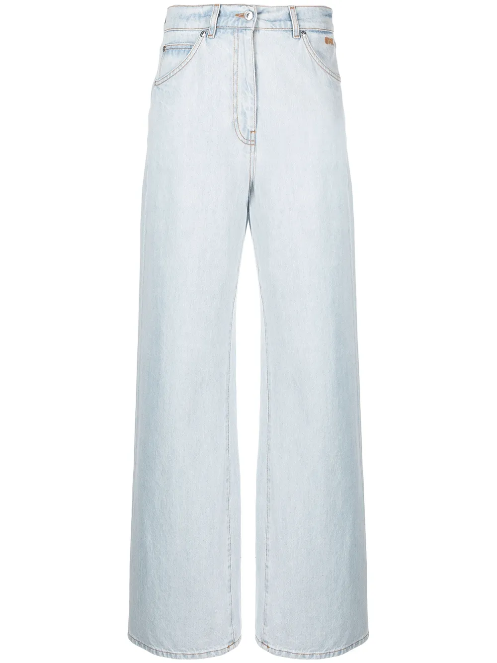 Wide Leg Long Jeans