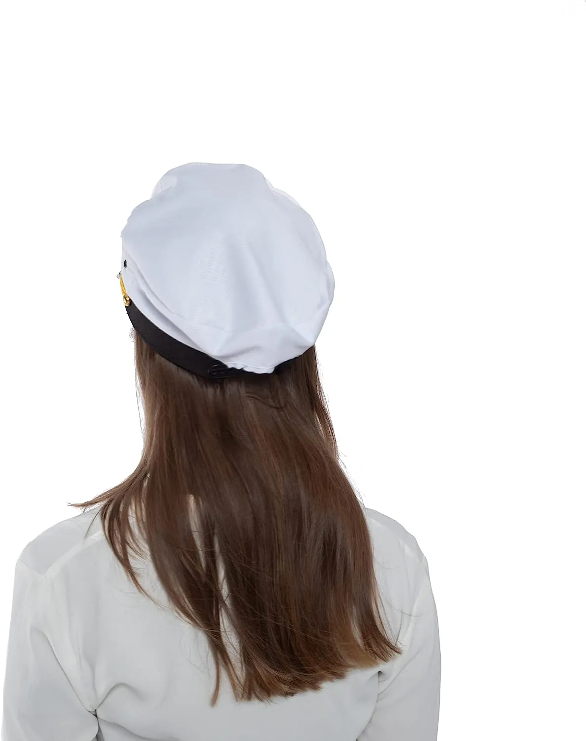 Yacht Captain Hat Costume Accessories Set