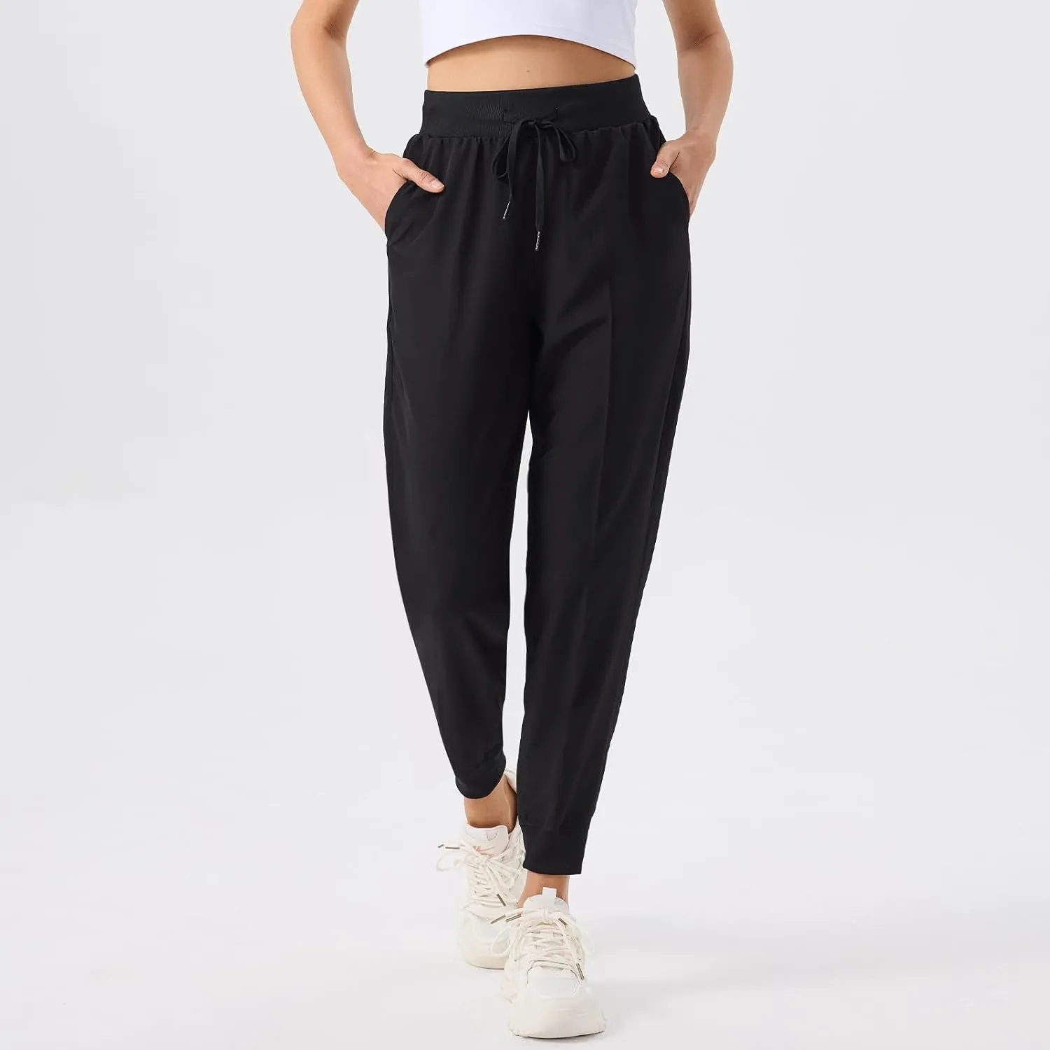 ZENGVEE Women's Cargo Pants Outdoor Athletic Lightweight Women Joggers with Pockets for Workout Casual Gym Pants